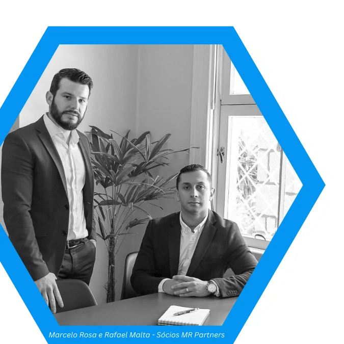 Marcelo Rosa e rafael Malta - Sócios MR Partners.